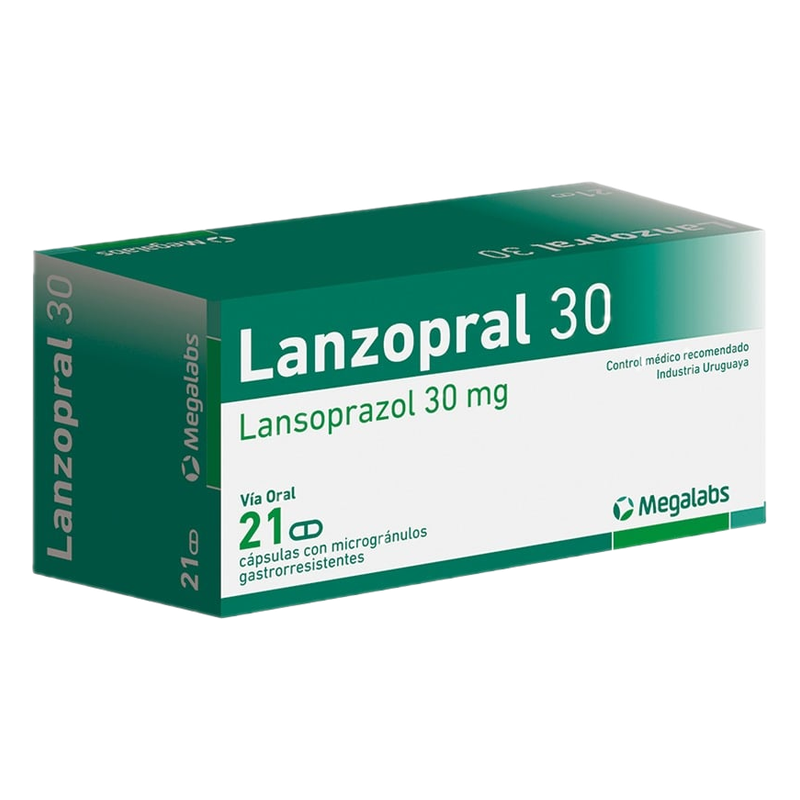 Lanzopral 30 Mg X 21 Comprimidos