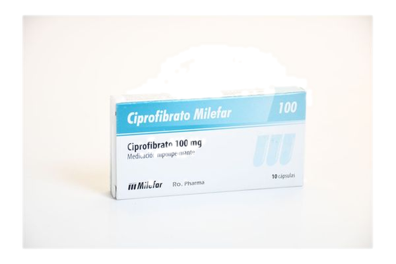 Ciprofibrato 100 Mg X 10 Cápsulas