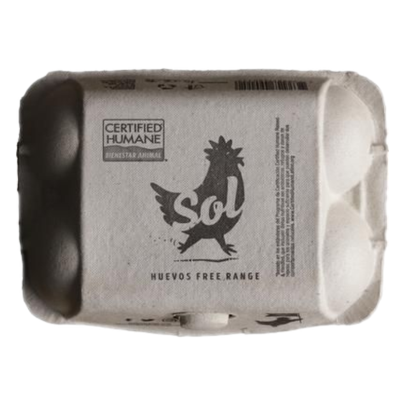 Huevos Free Range 6 Unidades