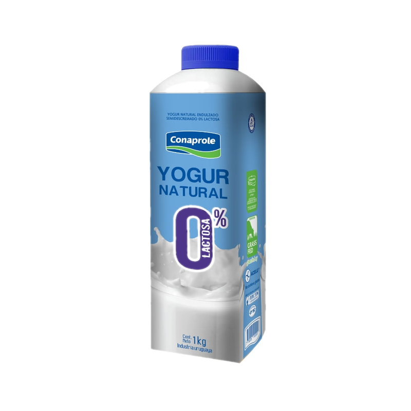 Yogur Natural Conaprole Deslactosado 1 Kg