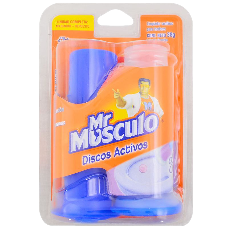 Desodorante De Inodoro Mr. Musculo Glade Discos Activos Lavanda