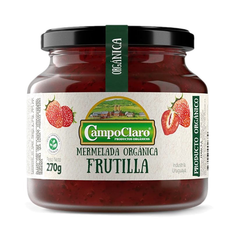 Mermelada Frutilla Orgánica Campoclaro 270 G