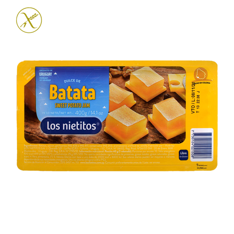 Dulce De Batata Los Nietitos 400 G