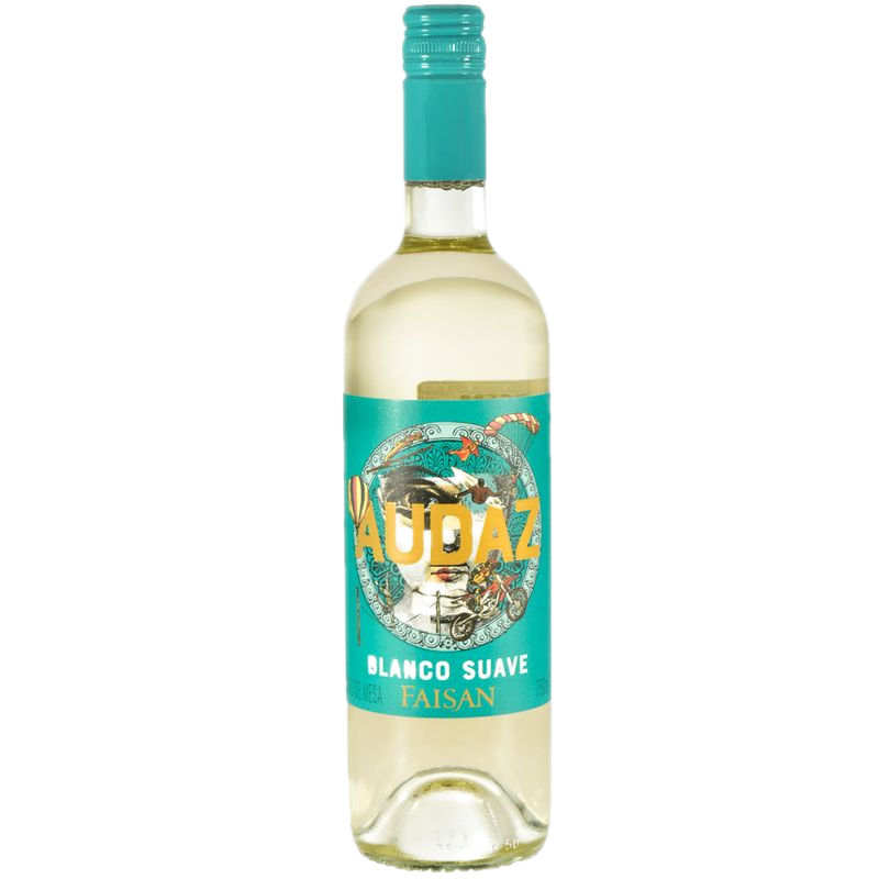 Vino Blanco Suave Audaz 750 Ml