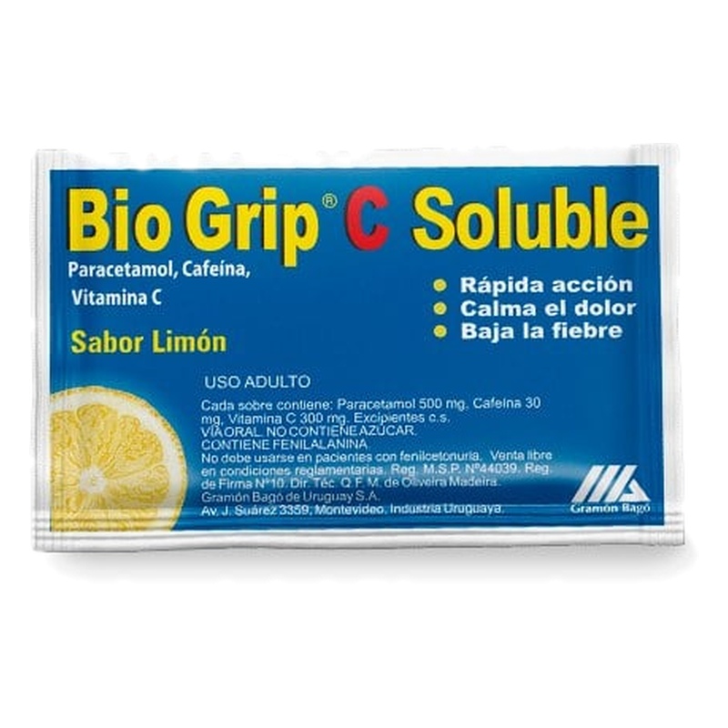 Bio Grip C Soluble X 1 Sobre