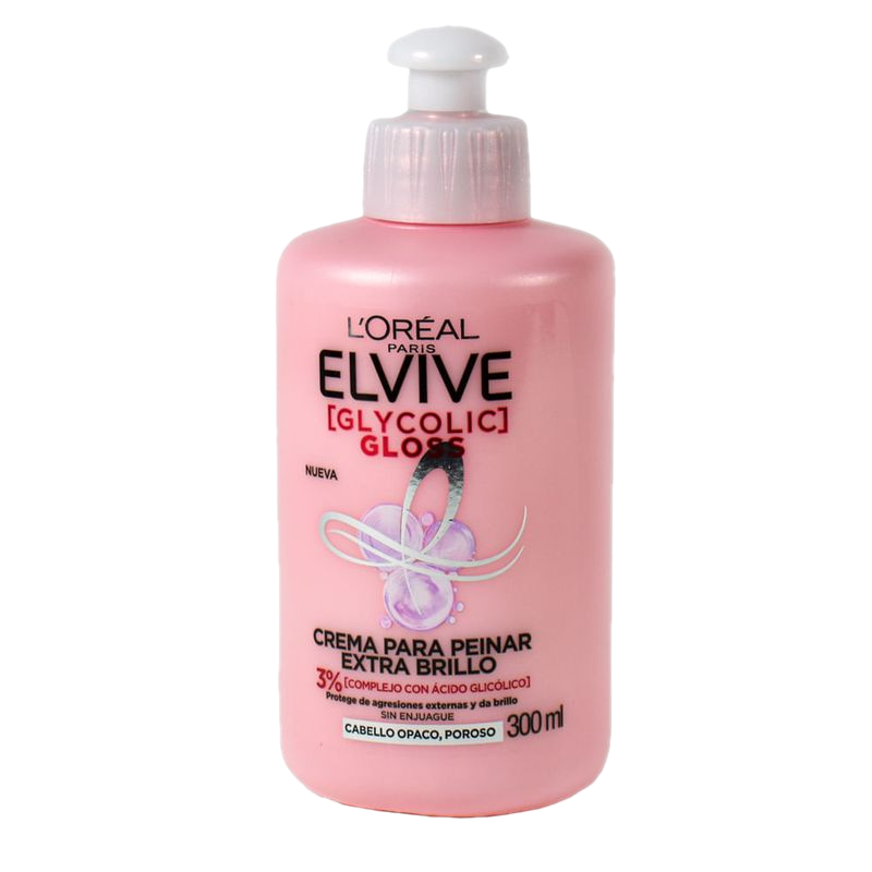 Crema De Peinar Elvive Glyco Gloss 300 Ml