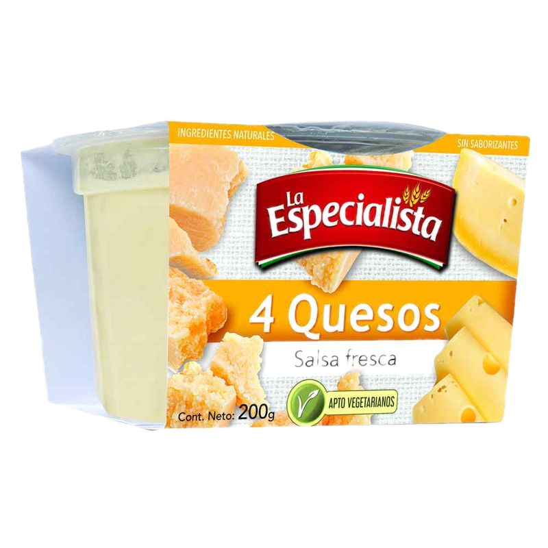 Salsa 4 quesos La Especialista 200 g
