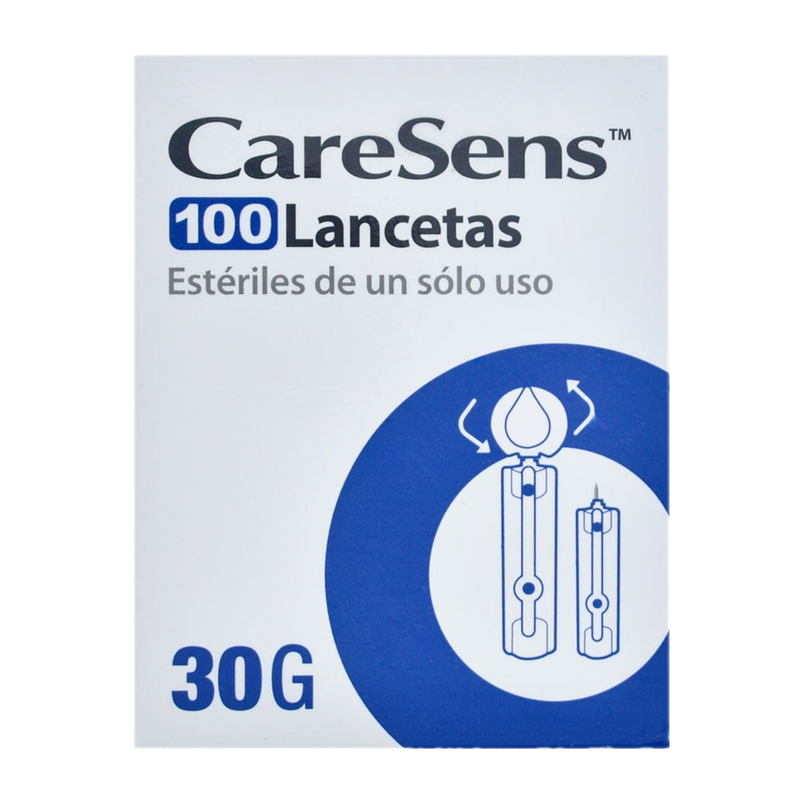 Lancetas Caresens 100 Unidades