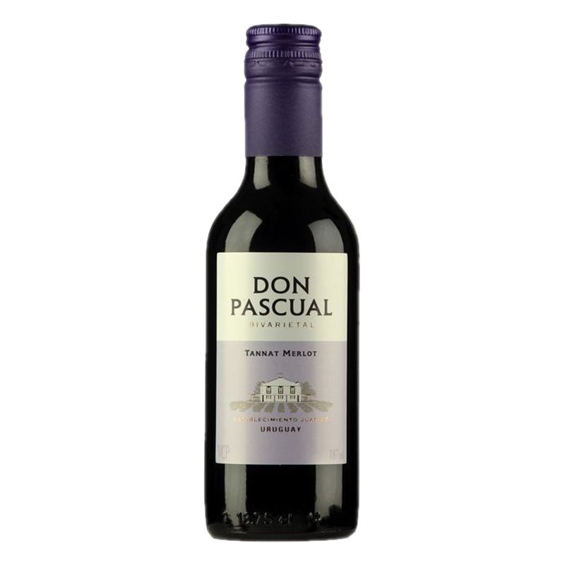 Vino Don Pascual Bivarietal Tinto Merlot 187 Ml