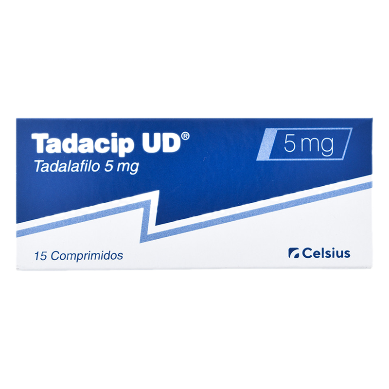 Tadacip Ud 5 Mg X 15 Comprimidos