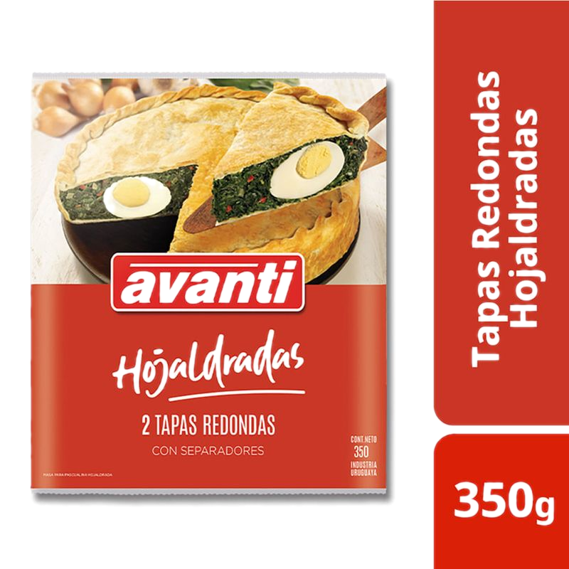 Tapa Redonda Avanti 350 G