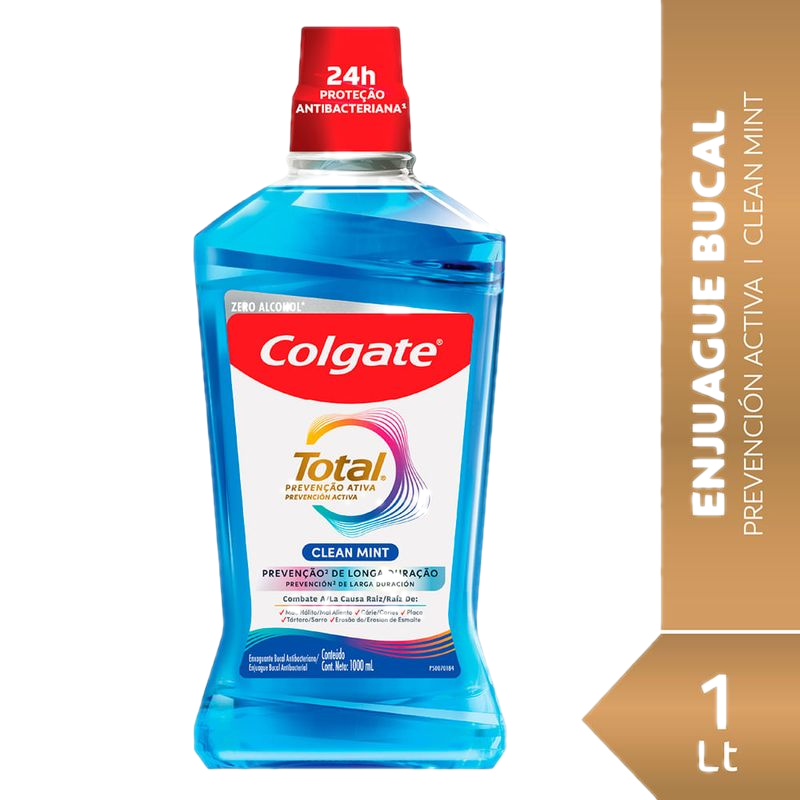 Enjuague Bucal Colgate Total Clean Mint 1 L