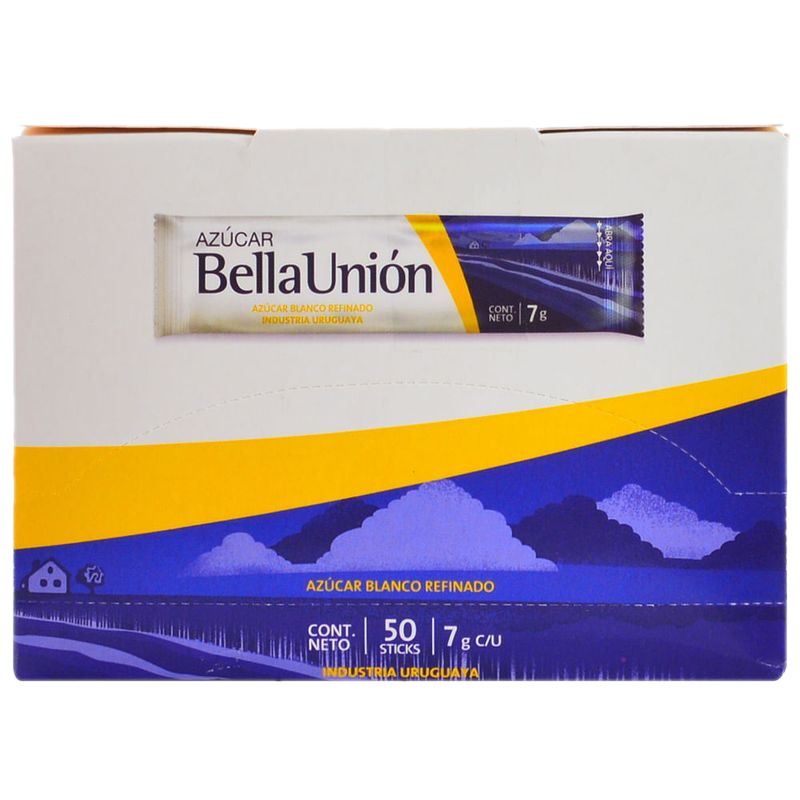 Azúcar Bella Unión 50 Sticks