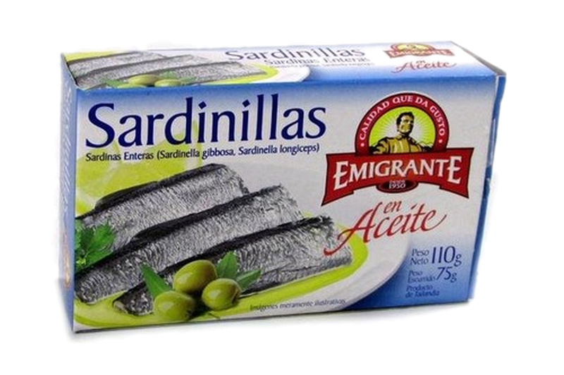 Sardinillas El Emigrante En Aceite 110 G.