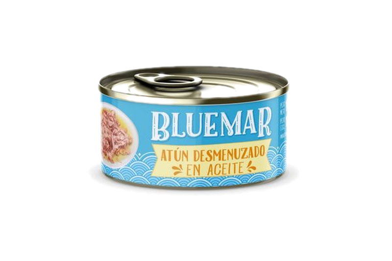 Atún Bluemar Desmenuzado En Aceite Vegetal 170 G