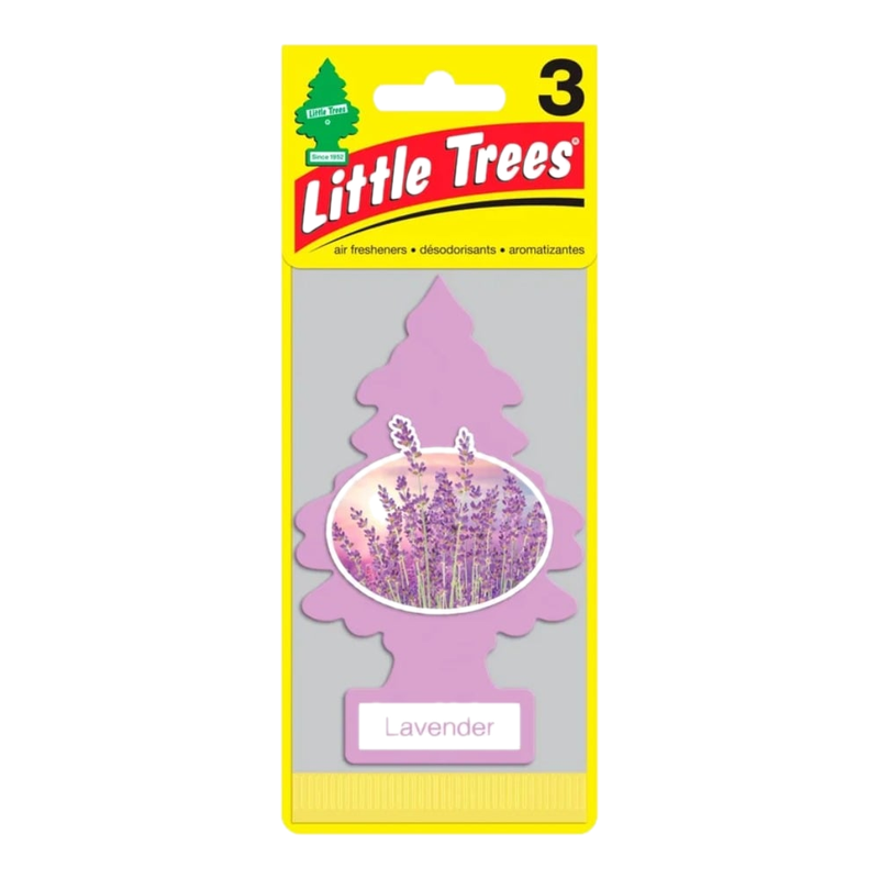Perfumador Little Trees Lavender Pack 3 Unidades