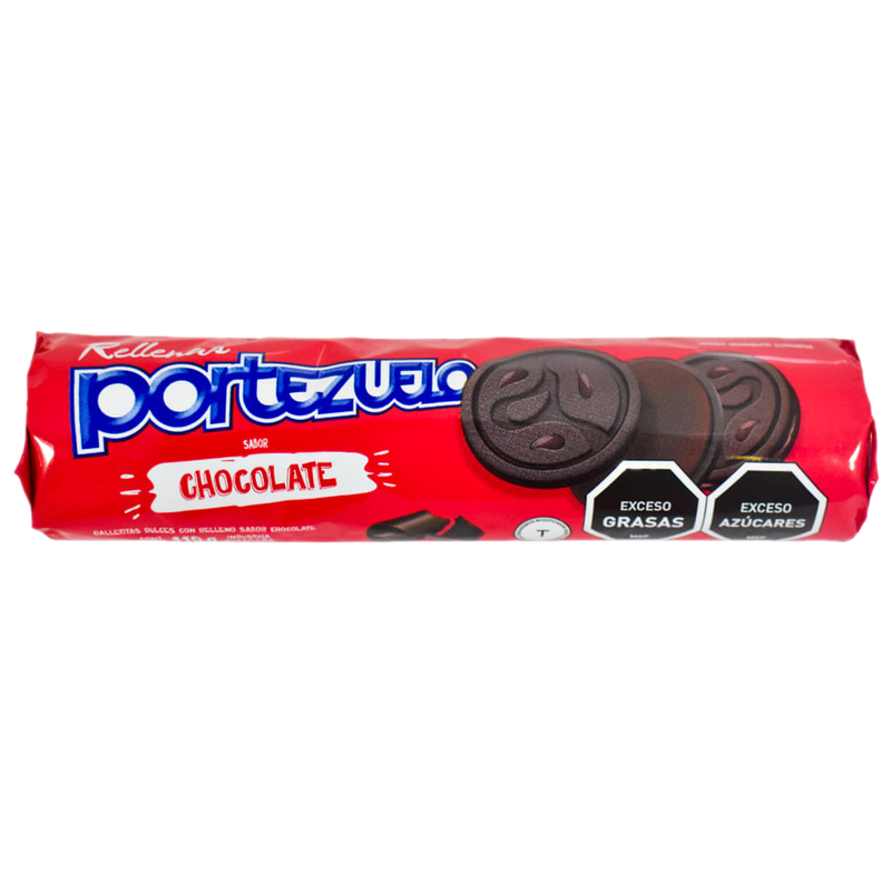 Galletitas Rellenas Portezuelo Chocolate 110 G