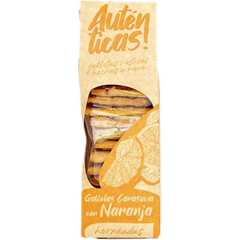 Galletas Carasucia Autenticas Naranja 120 G