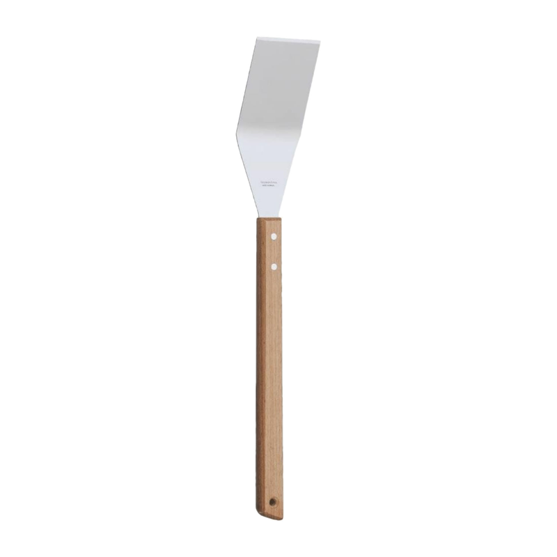 Espatula Tramontina 26441/100 Larga Madera Y Acero Inox Para