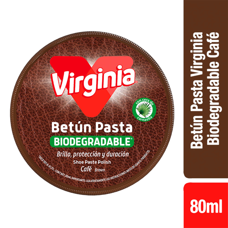 Betun Virginia En Pasta Marron 80 G