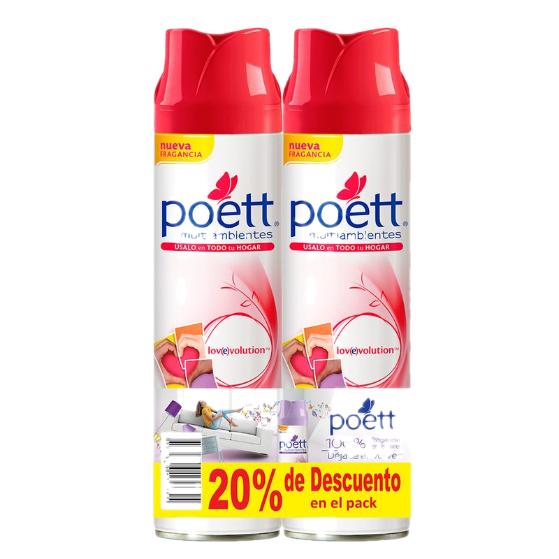 Pack Poett 360 Ml 2 Unidades