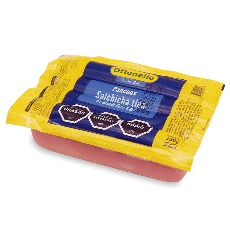 Panchos Ottonello Cortos 8 Unidades 330 G