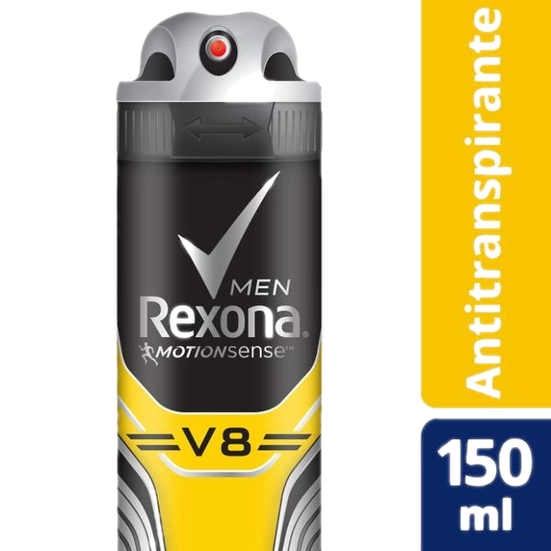 Desodorante Rexona Antitranspirante V8 Aerosol 150 Ml