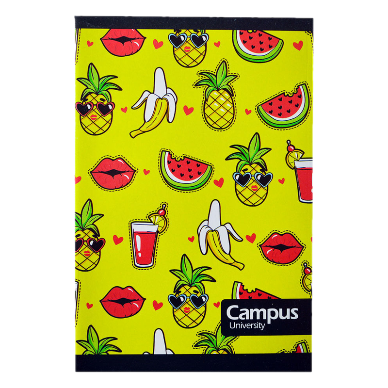 Libreta Escolar Rayada Engrampada Campus 48 Hojas
