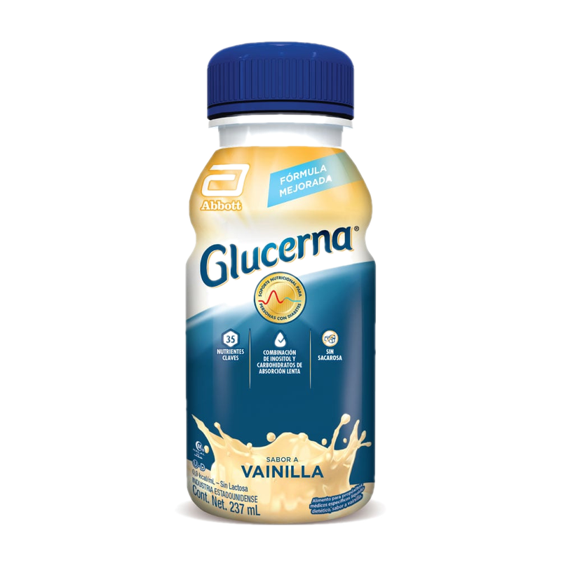 Suplemento Glucerna Líquido Sabor Vainilla 237 Ml
