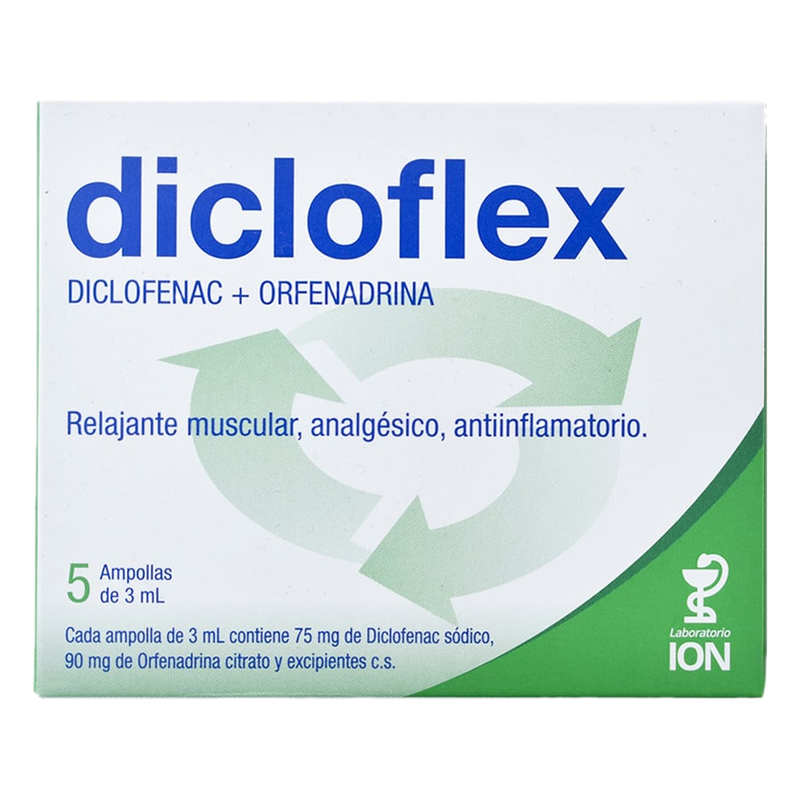 Dicloflex X 5 Ampollas