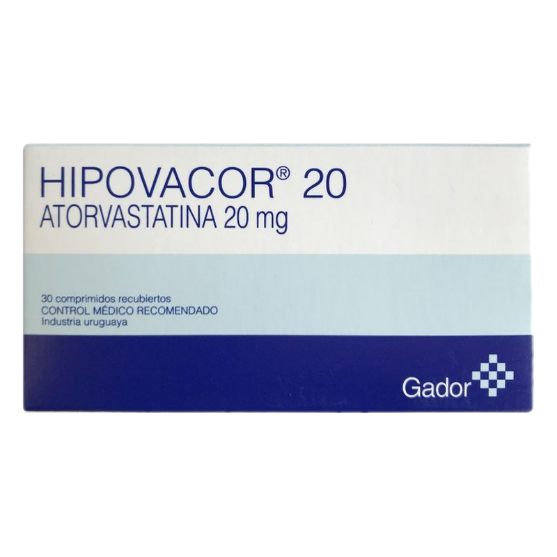 Hipovacor 20 Mg X 30 Comprimidos