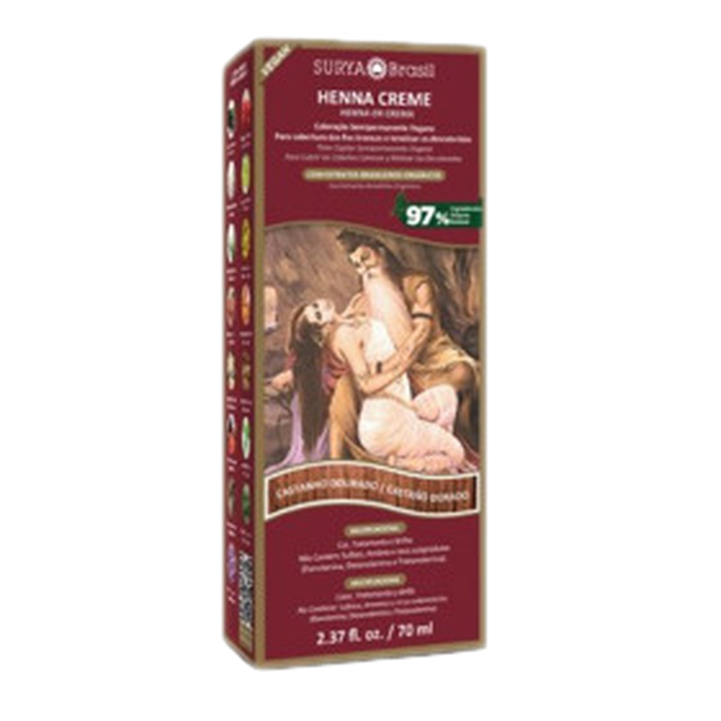 Surya Henna Crema Castaño Dorado [70 Ml]