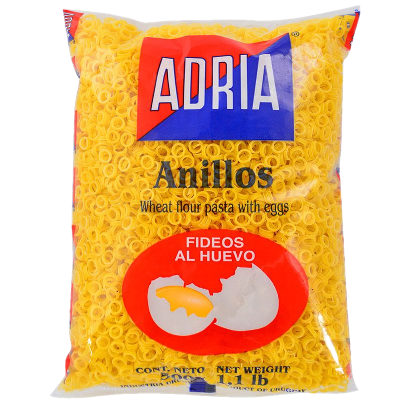 Fideos Al Huevo Adria Anillos 500 G