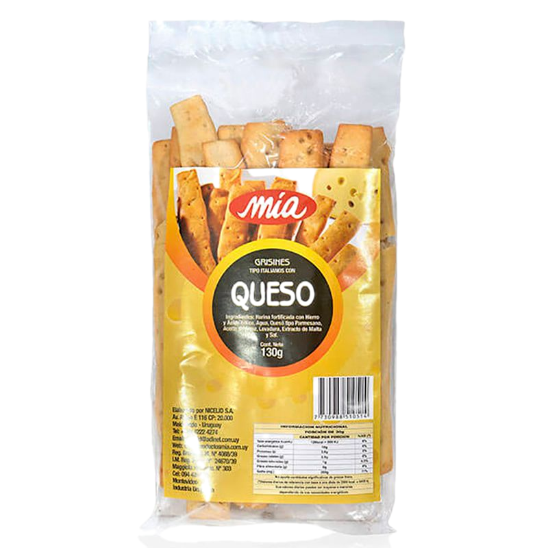 Grisines Tipo Italianos Con Queso