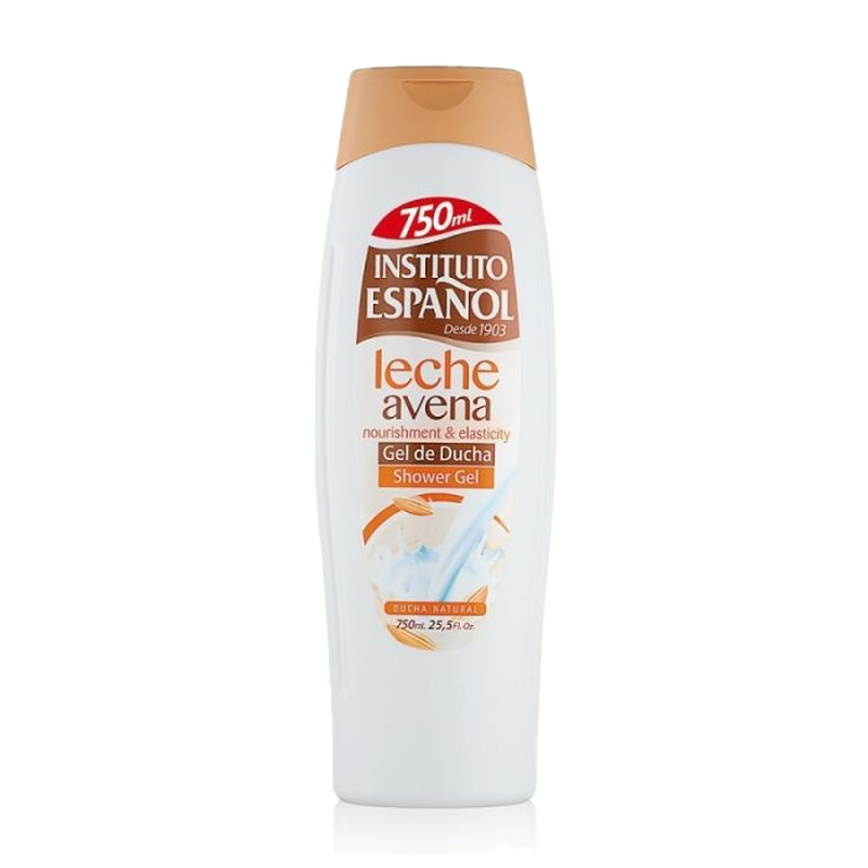 Gel De Ducha Leche Y Avena Instituto Español 750 Ml
