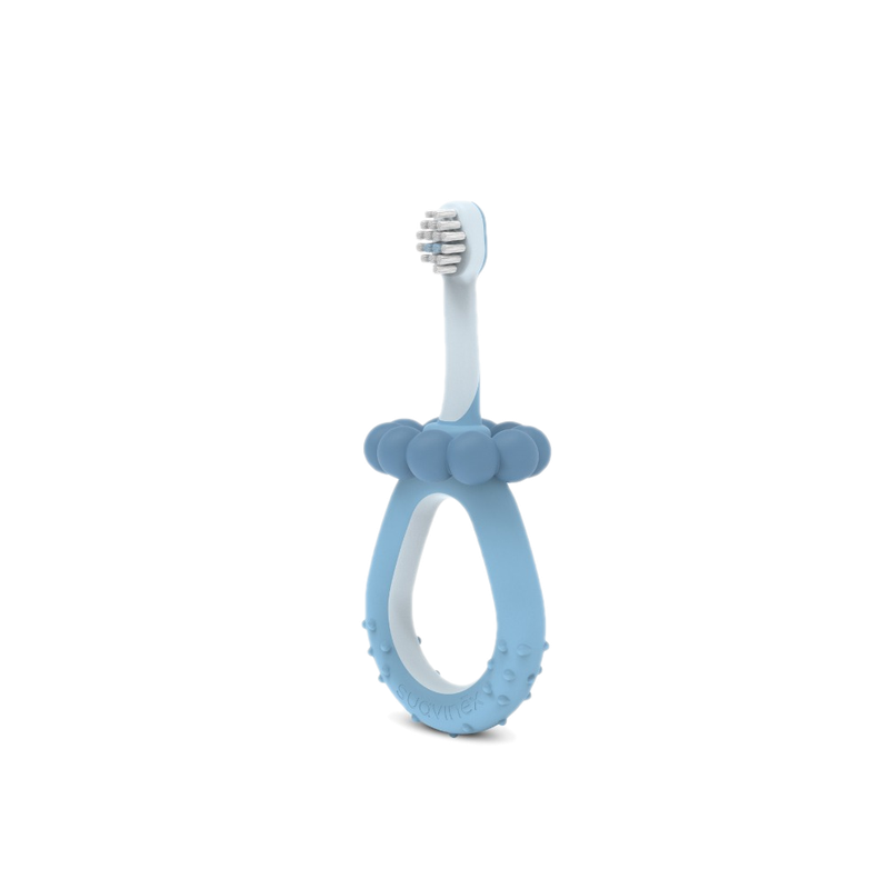 Cepillo De Dientes Suavinex Infantil De 0 A 2 Años Azul