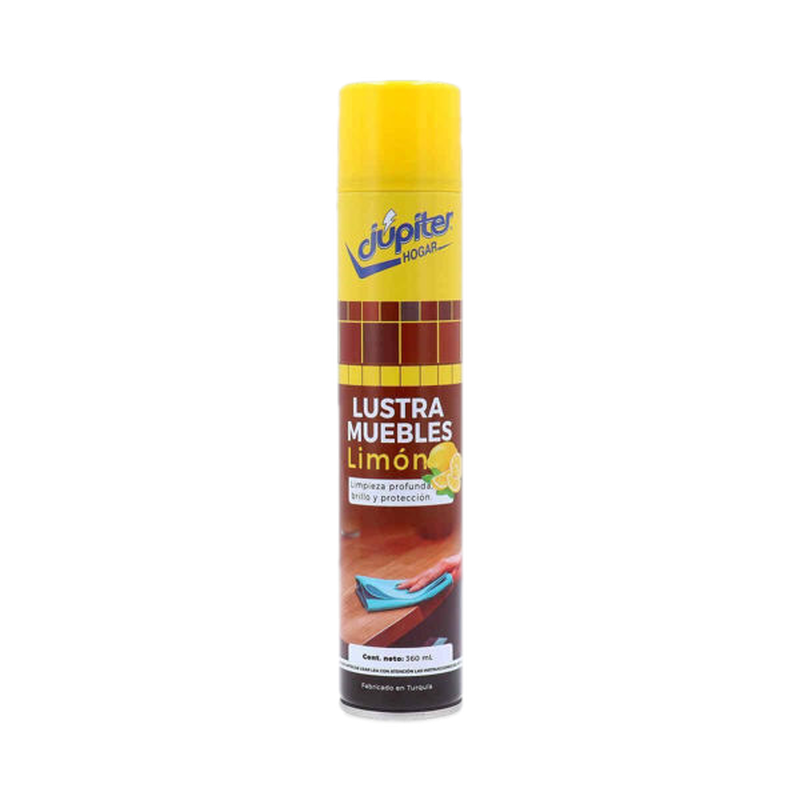 Jupiter Lustra Mueble Aerosol Limon 1235