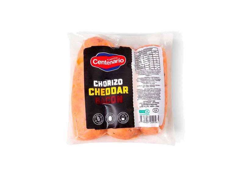 Chorizo Centenario Cheddar Bacon 3 Unidades
