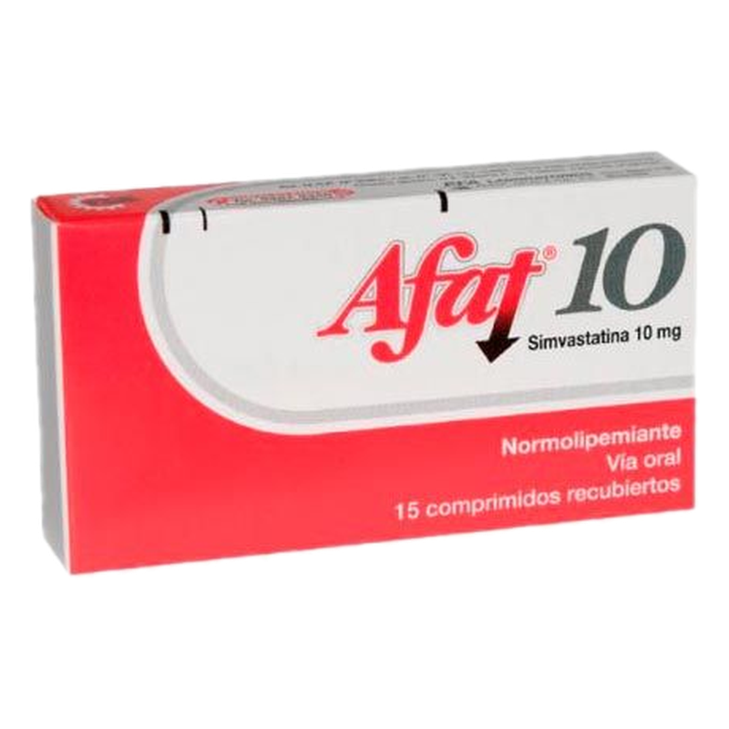 Afat 10 Mg X 15 Comprimidos