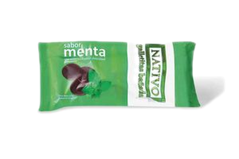 Galleta Bañada Menta Nativo 120 G