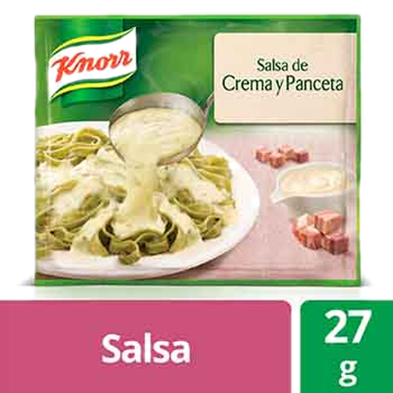 Salsa Deshidratada Knorr Cr Y Panceta 27 G.