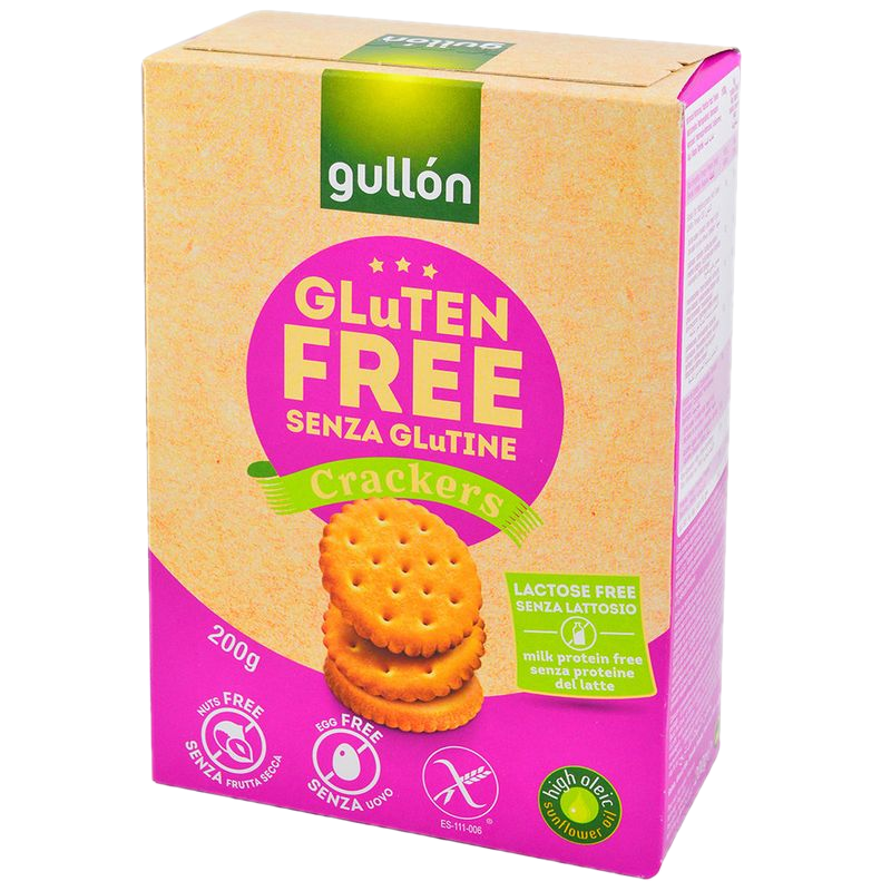Galletitas Gullón Cracker Sin Gluten 200 G
