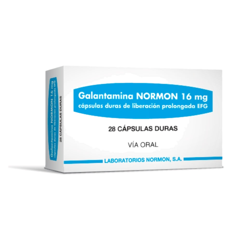 Galantamina Normon 16 Mg 28 Cápsulas Duras Lp