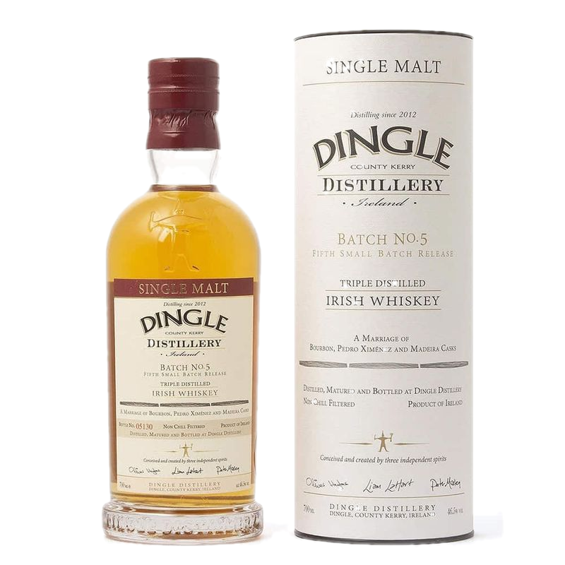 Whiskey Irlandés Dingle Batch N°5 700 Ml