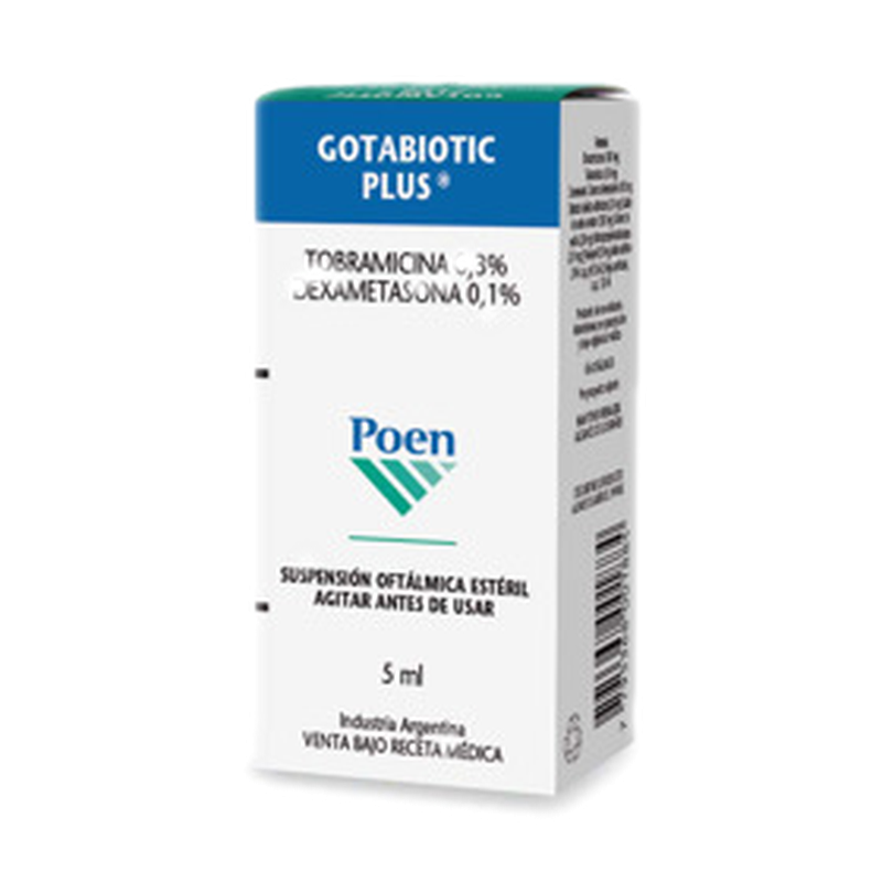 Gotabiotic Plus Sol. Oft. 0.3+0.1% [5 Ml]