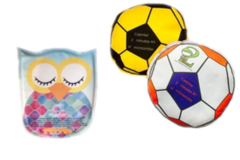 Del Duende Bolsa Termica Semillas Infantil Pelota-buho-emoji [1 Unidad]