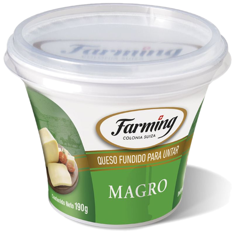 Queso Untable Magro Farming 190 G