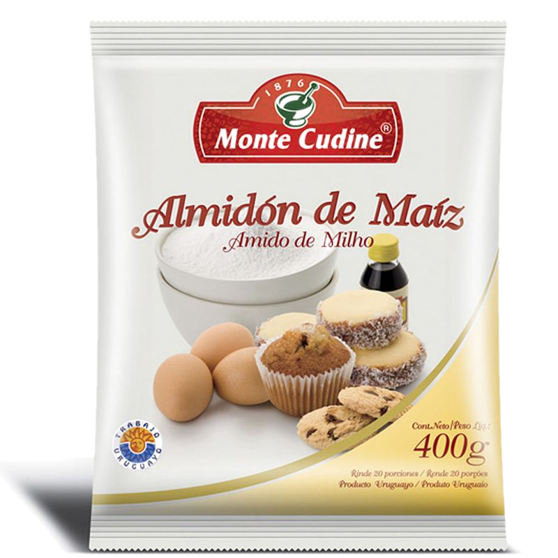 Almidón De Maíz Monte Cudine 400 G