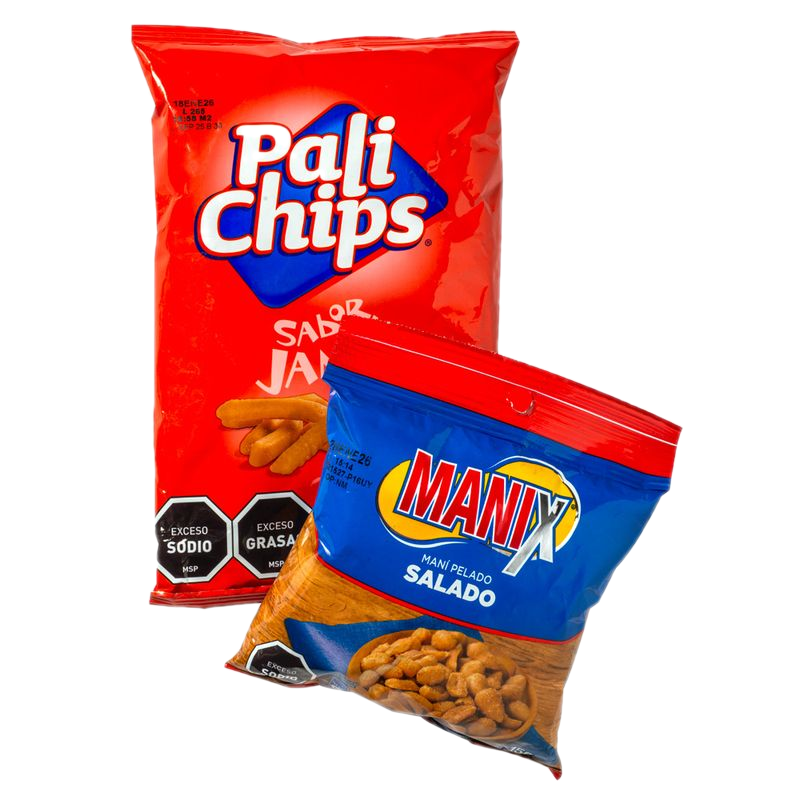 Pack Pali Chips Jamón 150+mani 150 G