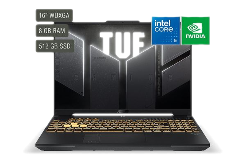 Notebook Asus Tuf C5-210h 8 G 512 G 16” 3050 W11 Sp